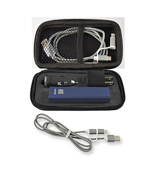 14037-01 - Traveler Power Bank Gift Set