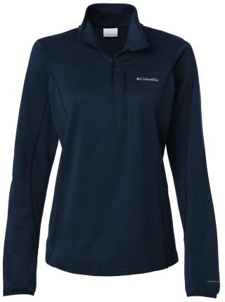 Ladies' Essential Hike Grid Fleece Half-Zip Pullover