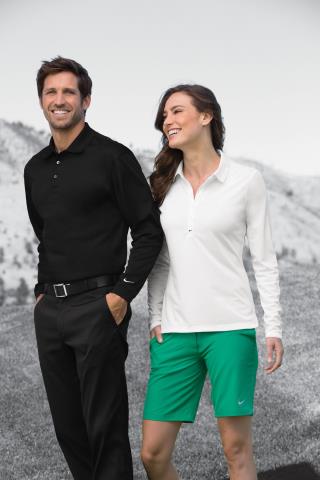 Long Sleeve Dri-Fit Micro Pique Polo