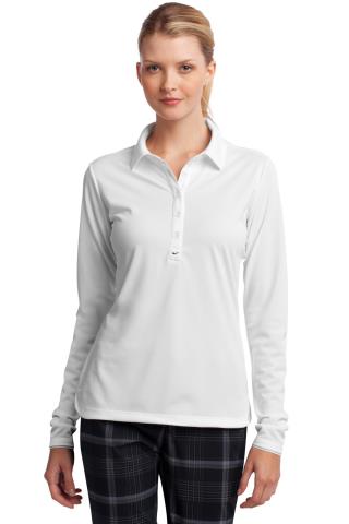 545322 - Ladies' Long Sleeve Dri-Fit Tech Polo