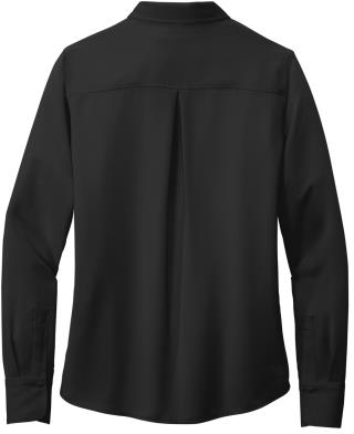 Women’s Full-Button Satin Blouse