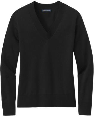 BB18401 - Women's Cotton Stretch V-Neck Sweater