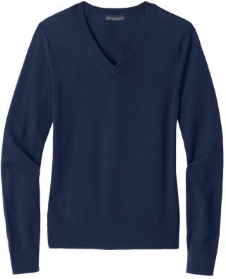 BB18411 - Ladies' Washable Merino V-Neck Sweater