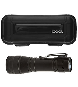 iCOOL Woodland Mini Rechargeable Tactical Flashlight