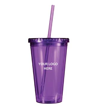 BLK-ICO-282 - 16 Oz. Acrylic Tumbler