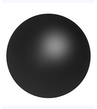 BLK-ICO-341 - Round Stress Ball/Reliever