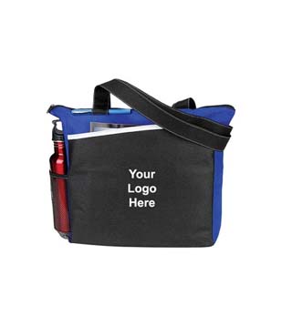 BLK-ICO-399 - Atchison Curved Non Woven Tote Bag