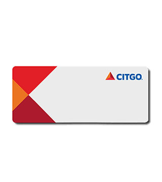 CT2-FCB-1230 - CITGO Blank Name Badges (pack of 10)