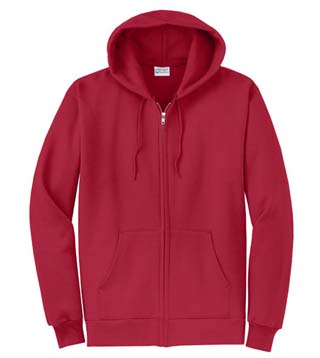 Full Zip Hooded Sweatshirt