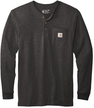 CTK128 - Long Sleeve Henley T-Shirt