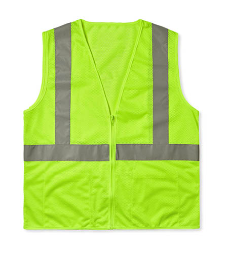 ICO-B-005 - ANSI 2 Mesh Safety Vest - Solid Stripe