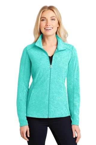 L235 - Ladies' Heather Microfleece Full-Zip Jacket