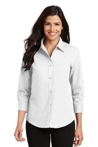 Ladies' 3/4-Sleeve Easy Care Shirt