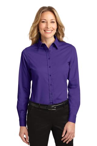 L608A - Ladies' Long Sleeve Easy Care Shirt