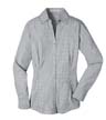 L639 - Ladies' Plaid Pattern Easy Care Shirt