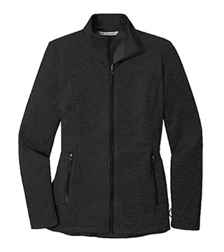 Ladies' Collective Striated Fleece Jacket