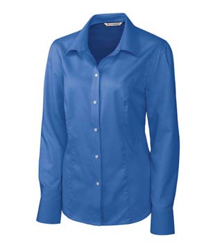 LCW04124A - Ladies' L/S Epic Easy Care Nailshead