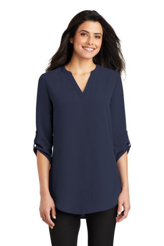 Ladies' 3/4- Sleeve Tunic Blouse