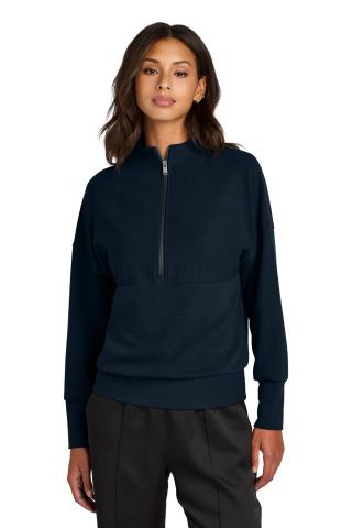 MM3041 - Ladies Linear Texture Quarter Zip