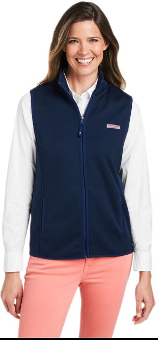 O001411 - Ladies' Sweater Fleece Vest