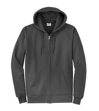 Full Zip Hooded Sweatshirt